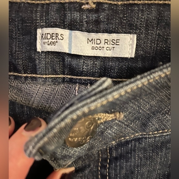 Riders by Lee Mid-Rise Boot Cut‎ Jeans - Size 12M - NWT - Picture 4 of 6